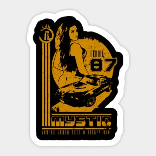 MYSTIC (OCHER) Sticker